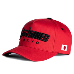 Casquette HardTuned Tokyo Rouge
